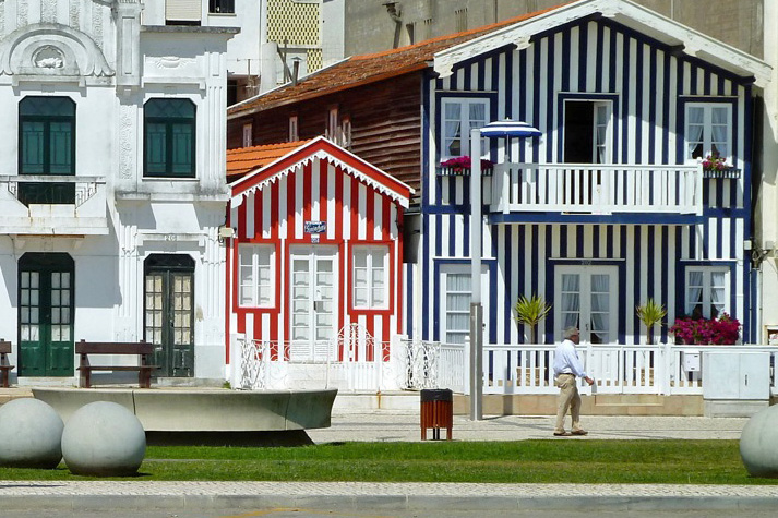 Costa Nova striped houses