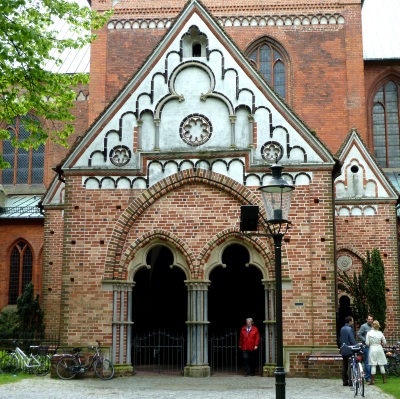 Lubeck church entrance