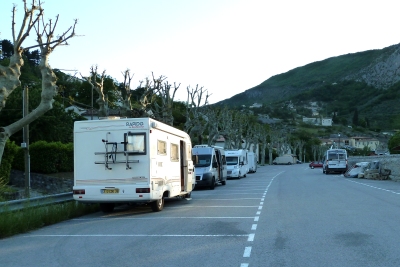 aire at Entrevaux