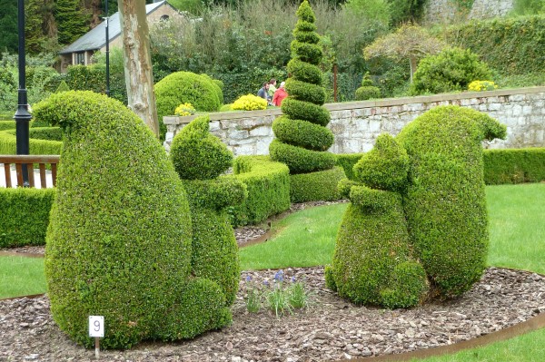 Durbuy topiary garden