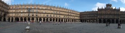 Salamanca Plaza Maior panorama
