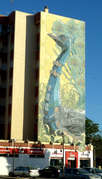 Sanlucar de Barrameda mural on flats