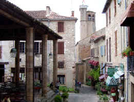 Main square Cordes-sur-Ciel