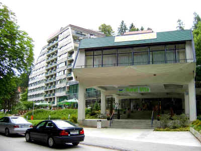 Modern hotel at Dobrno