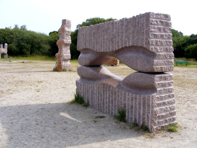 Ploumanach granite sculptures