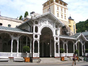 Karlovy Vary - market colonnade