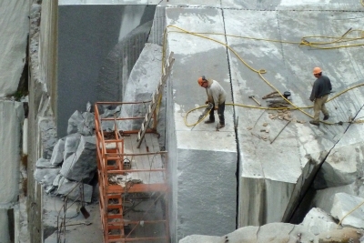 Rock of Ages quarry workers