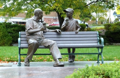 statue at Wolfeboro