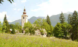 Ribcev Laz church